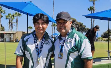 Coronado father and son earn return trip to the U.S. National Lawn Bowling Championships