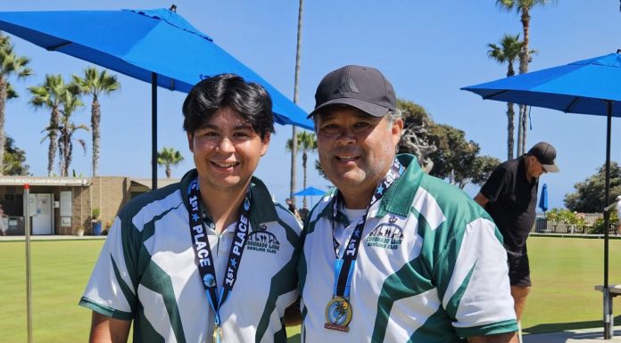 Coronado father and son earn return trip to the U.S. National Lawn Bowling Championships