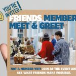 Friends meet and greet