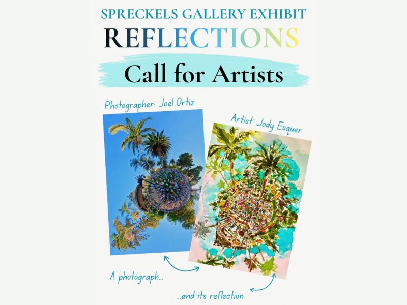 Local Relections Spreckels Gallery call for artists for