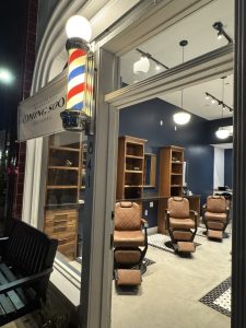 Keeping things local! Tate's on Orange is a classic barbershop by Allie Gallegos Esquer and Luis Gallegos, who own Night & Day Cafe.